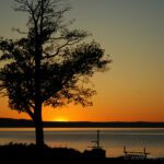 Sunset in Huskvarna