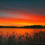 Sunset at Sävelången